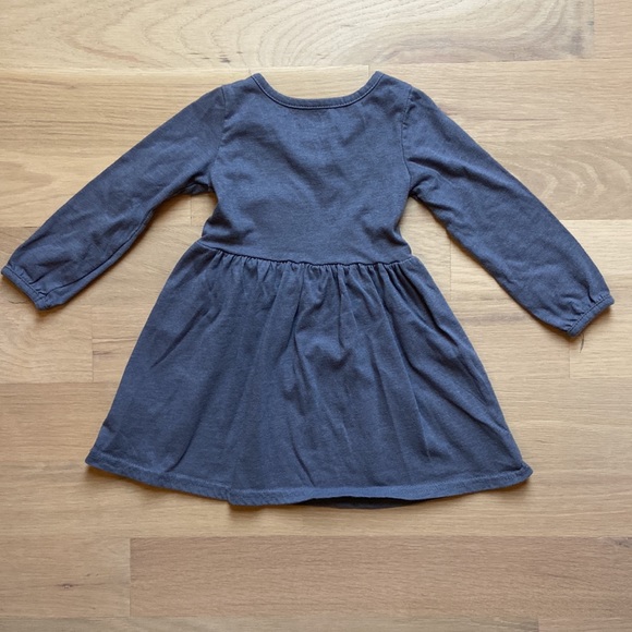 Toddler Girls’ Disney Frozen Long Sleeve Dress, 2T - Picture 2 of 3